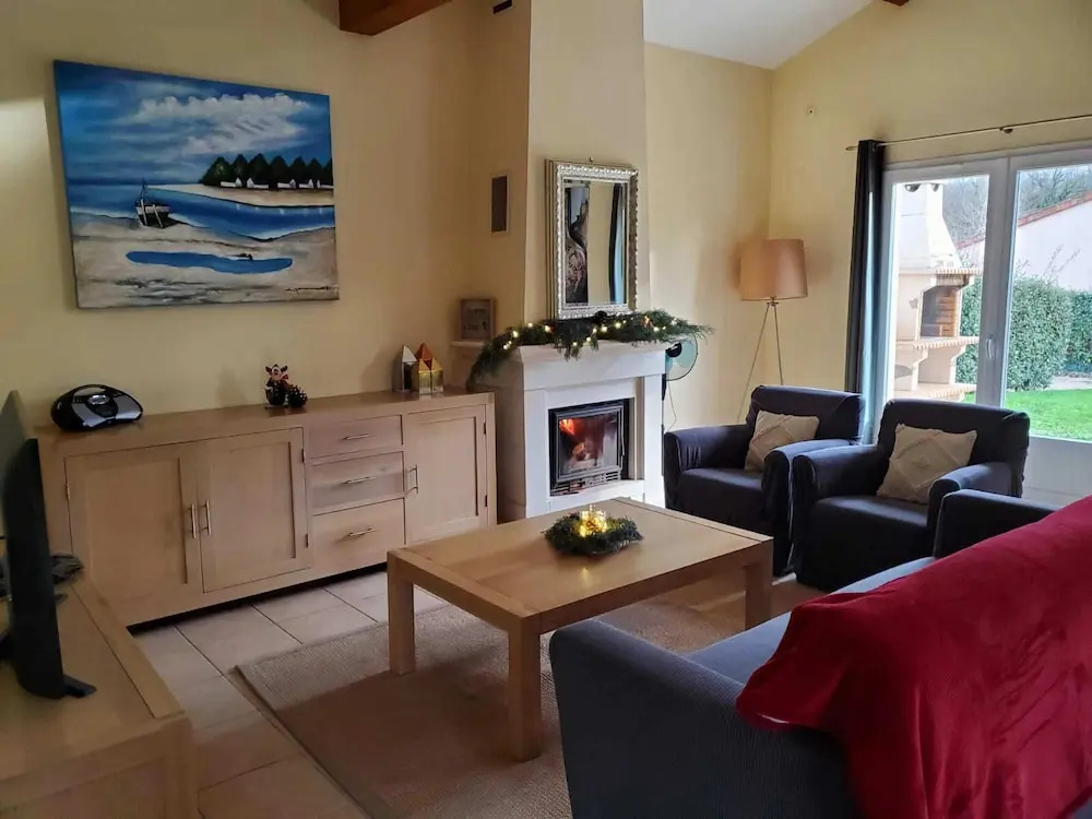 Spacious villa with garden and pool