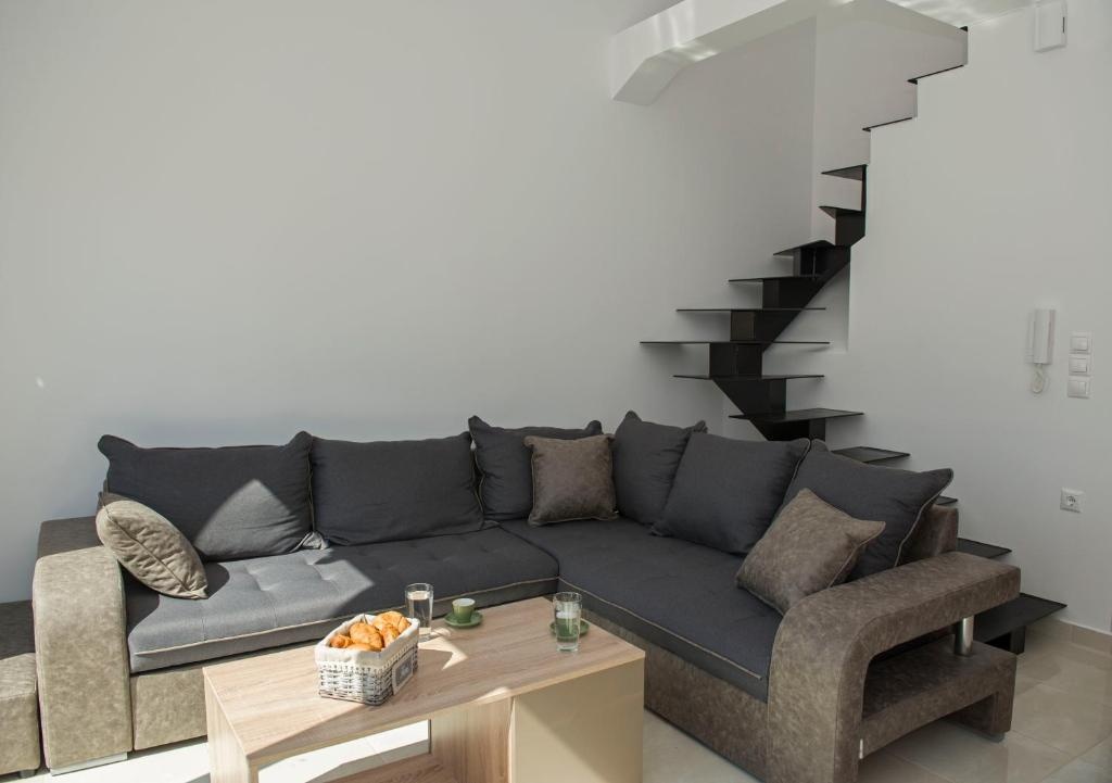 Plateia Home Best View-2min from beach