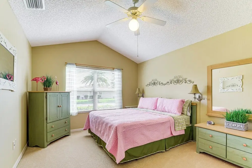Single-Story Home with Golf Cart in The Villages