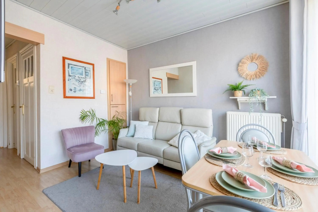 Cosy apartment 150m from the beach