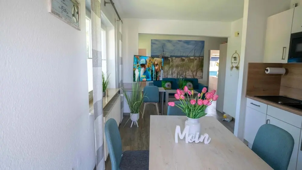 Helle Ferienwohnung in Bensersiel