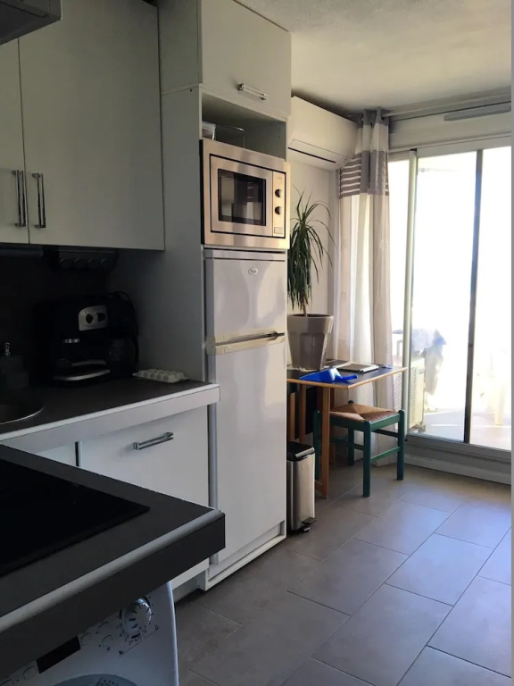 Apartment with One Bedroom in Canet-En-Roussillon, with Wonderful Sea View, Furnished Terrace And Wifi - 70 Km From the Slopes