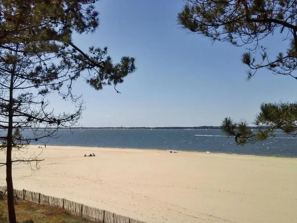 Appartement d'une chambre a Arcachon a 30 m de la plage avec vue sur la mer terrasse amenagee et wifi