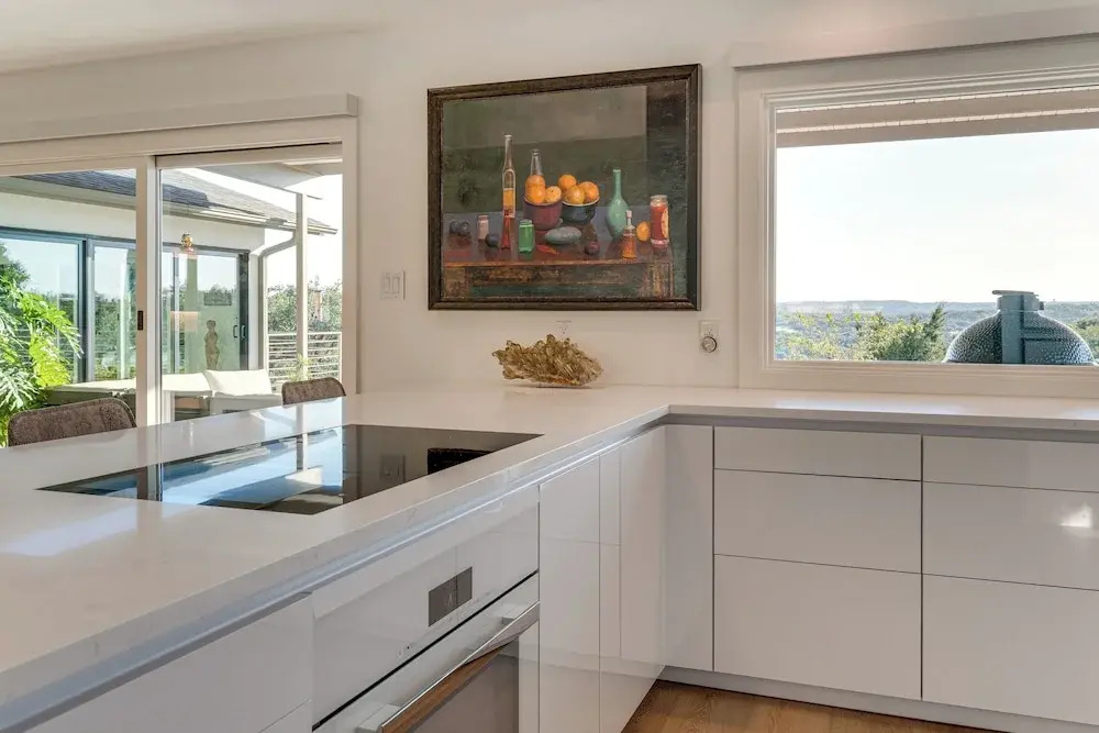 Luxe Mid-century Austin Home w/ Canyon Views