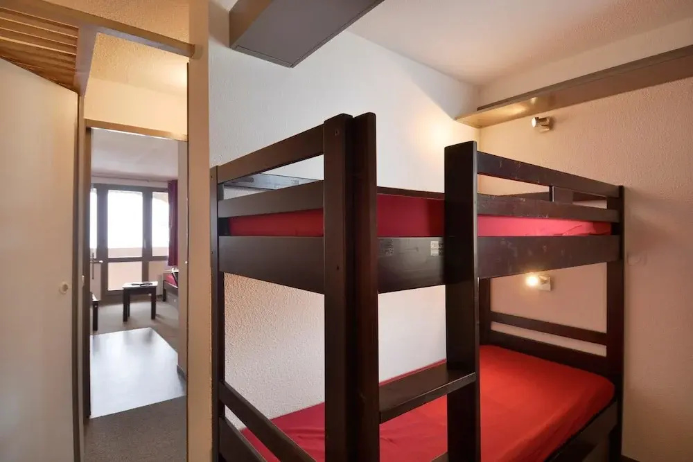 Belle Plagne Studio for 4 People of 23m², Located on the Slopes Th108