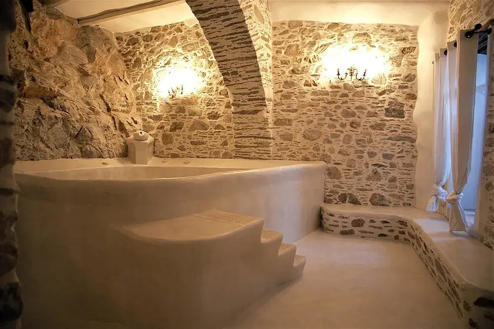 Apartment With one Bedroom in Ano Syros, With Wonderful sea View, Furnished Terrace and Wifi - Near the Beach