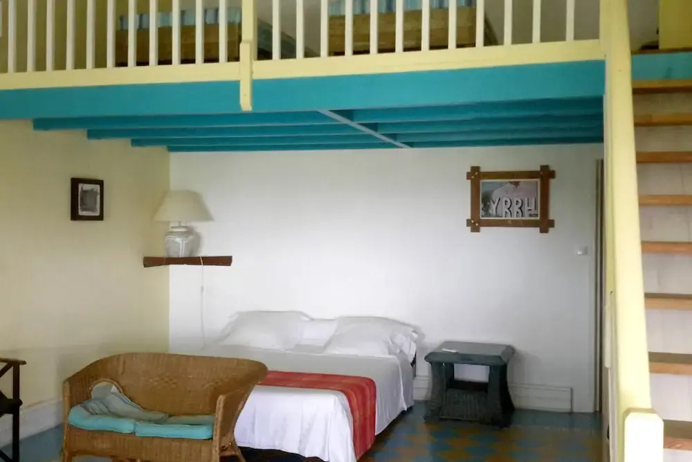 Apartment With one Bedroom in Deshaies, With Wonderful sea View, Furnished Garden and Wifi - 800 m From the Beach