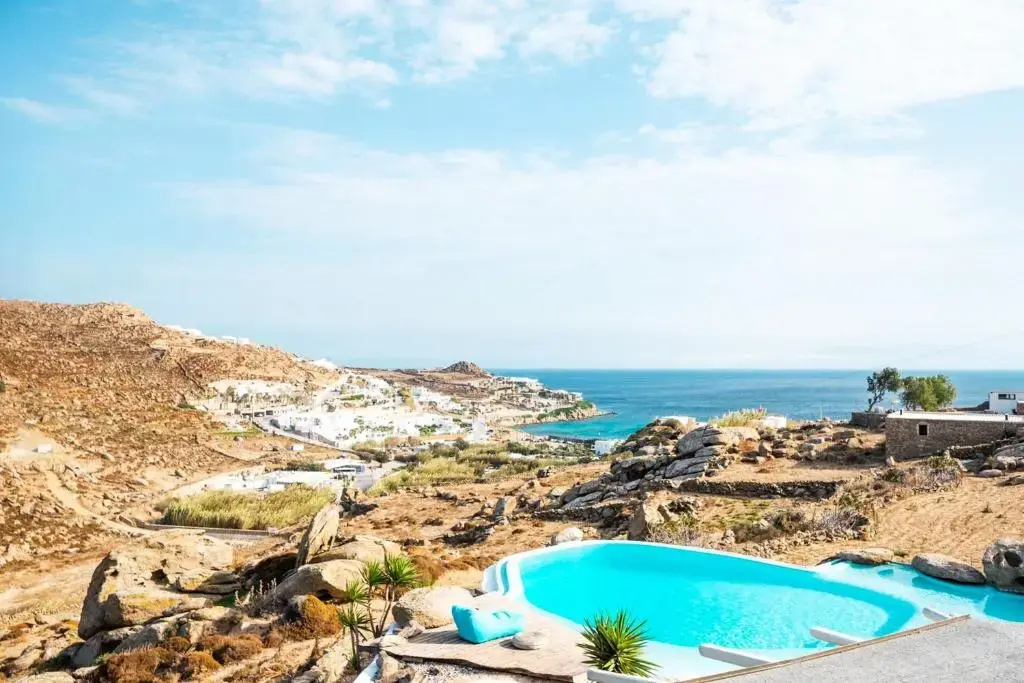 Luxury Villa - Platis Gialos - Pool