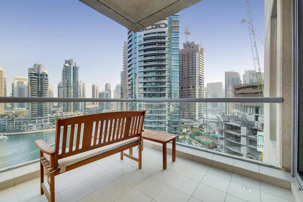 Dubai Marina- Iris Blue 1002