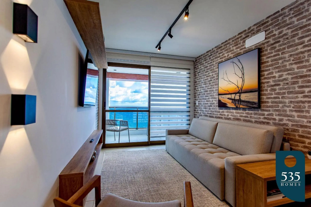 BARRA Vista Mar - Lindo apartamento com Wi-Fi 300Mbps