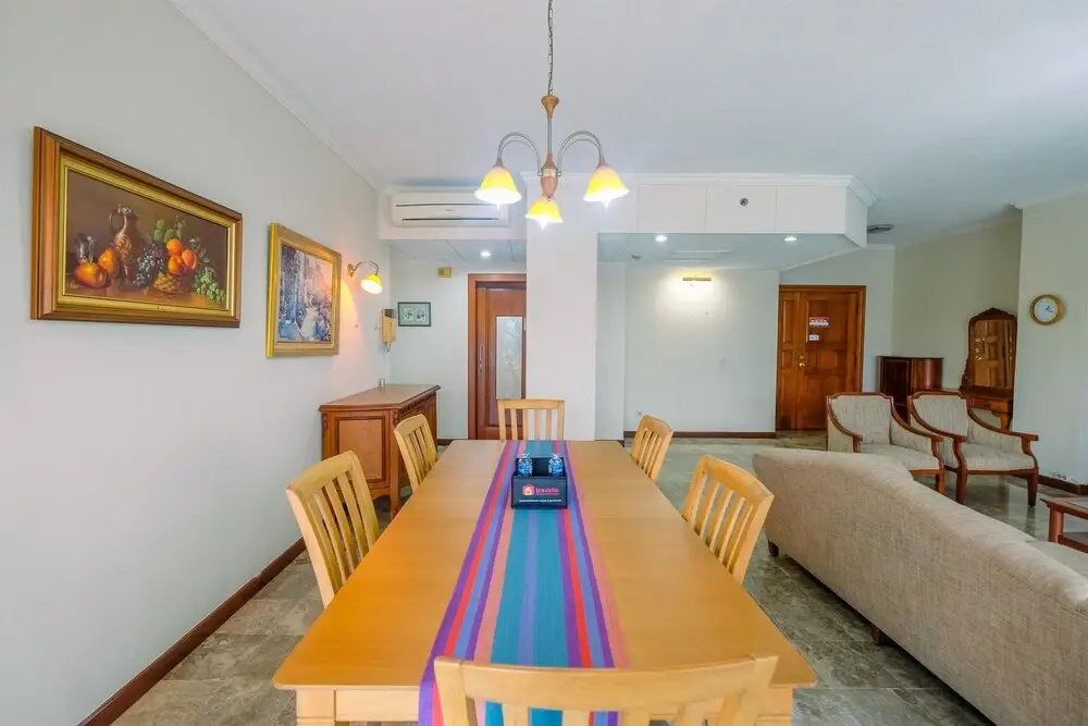 Elegant and Homey 2BR with Working Room Prapanca Apartment