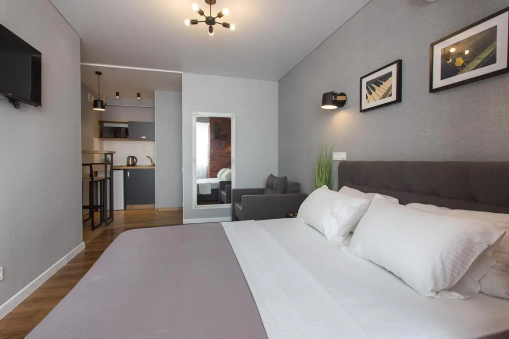 Studio with amazing view - Hrekivska str. 5-2