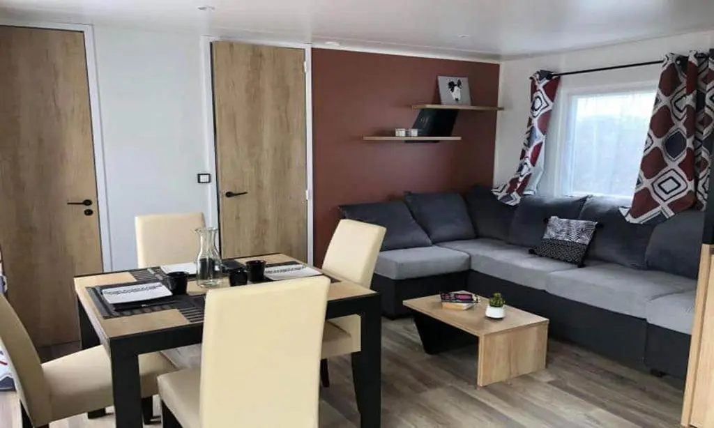 MOBILHOME 6 pers , domaine de KERLANN 4*, excellence Moana 2022