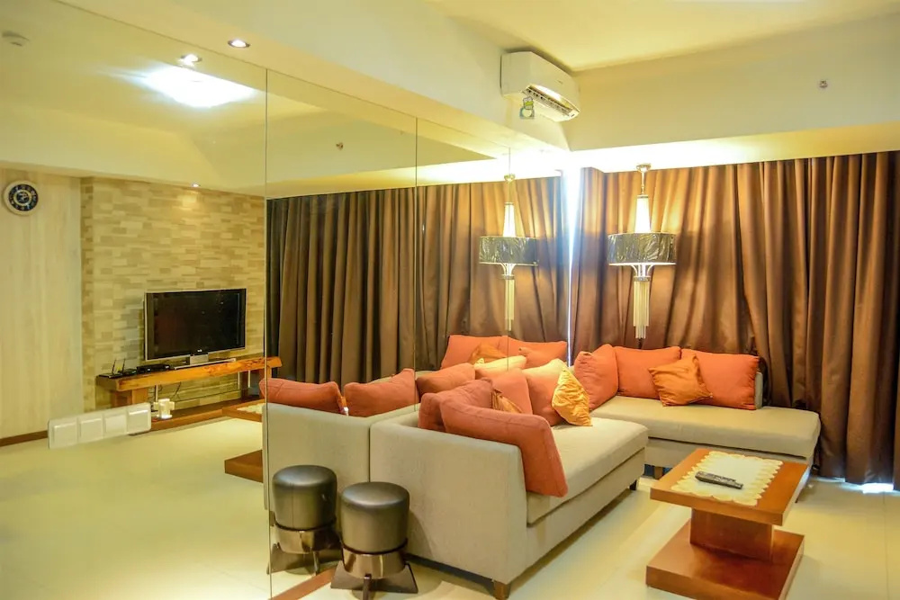 Cozy Pool View Kemang Village Residence Apartment with Direct Access To Mall