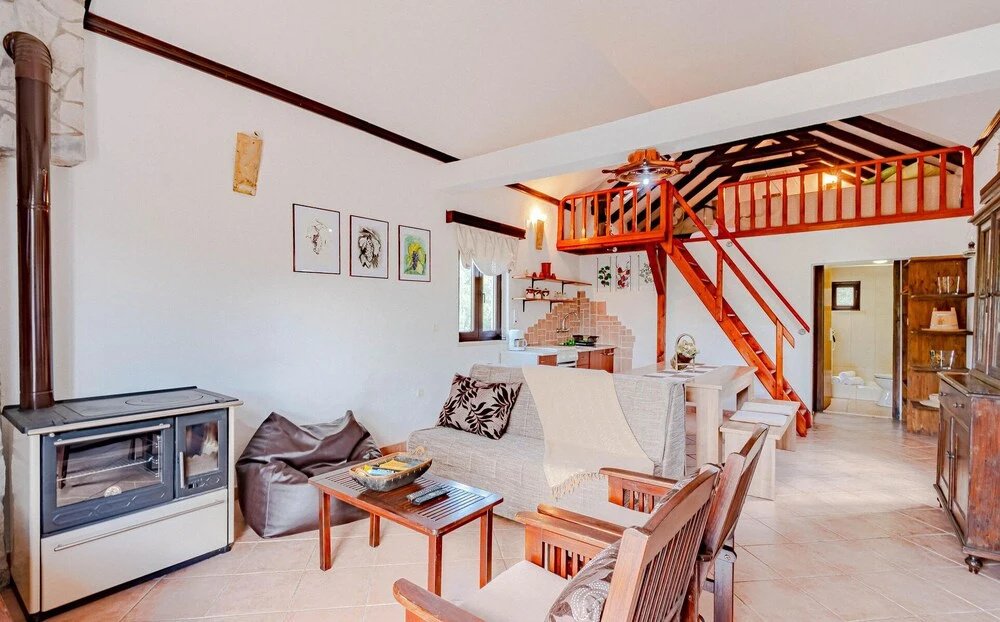 Holiday Home Ston With A Fireplace 388