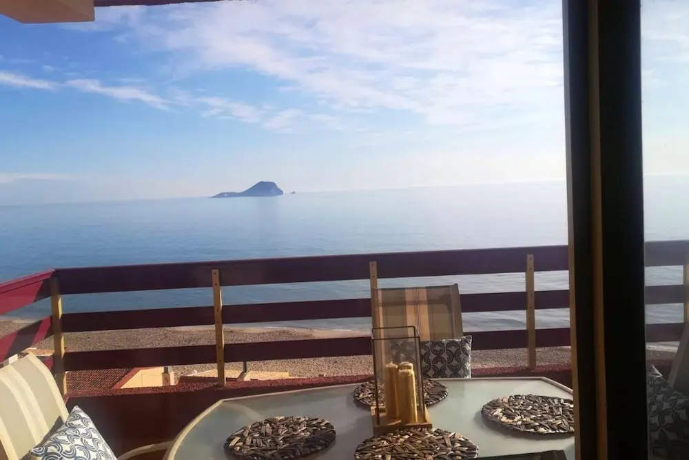 Apartment with 2 Bedrooms in la Manga, with Wonderful Sea View, Pool Access And Furnished Balcony