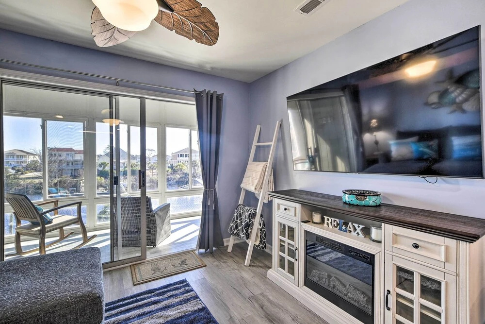 ~ 2 Mi to Cherry Grove Beach: Little River Condo