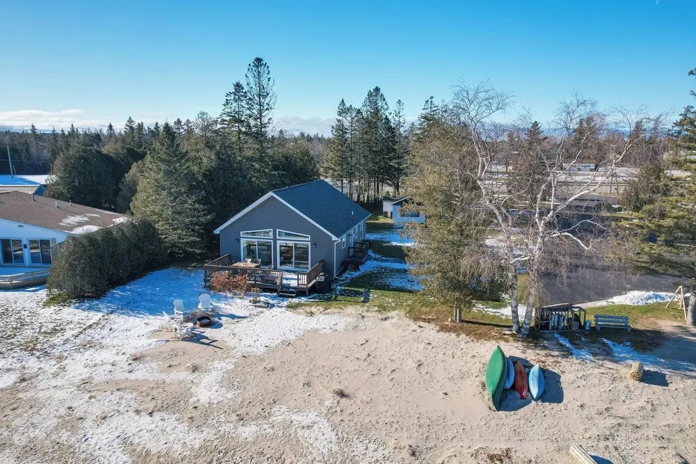 St. Ignace Cottage w/ Deck & Beach on Lake Huron!