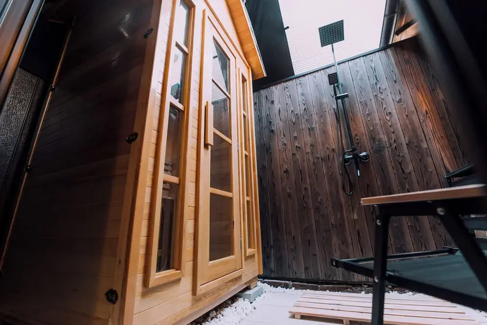 mist - house with outdoor private Sauna