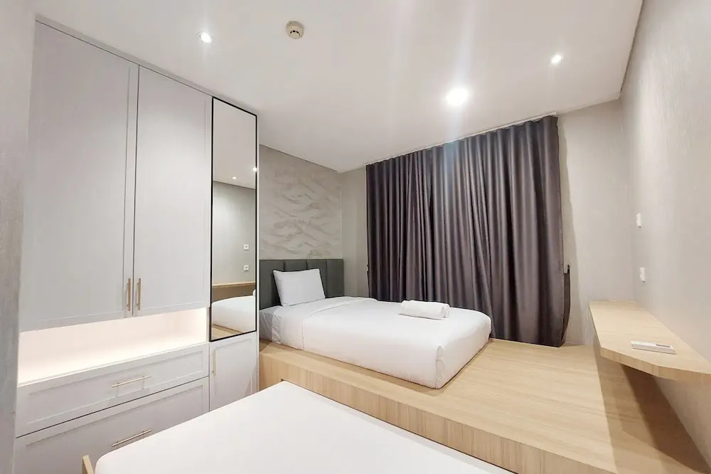 Brand New and Nice 2BR Apartment at The Reiz Condominium Medan By Travelio.
