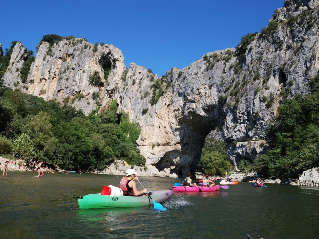House in Ardeche Near Ray-pic Falls
