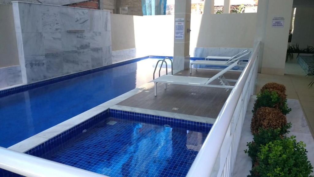 Mediterrâneo 507 - Todo Equipado, Suíte com Ar, Churrasqueira na Varanda, Internet 600MB WiFi, Estacionamento Grátis, a 1 Km das Praias