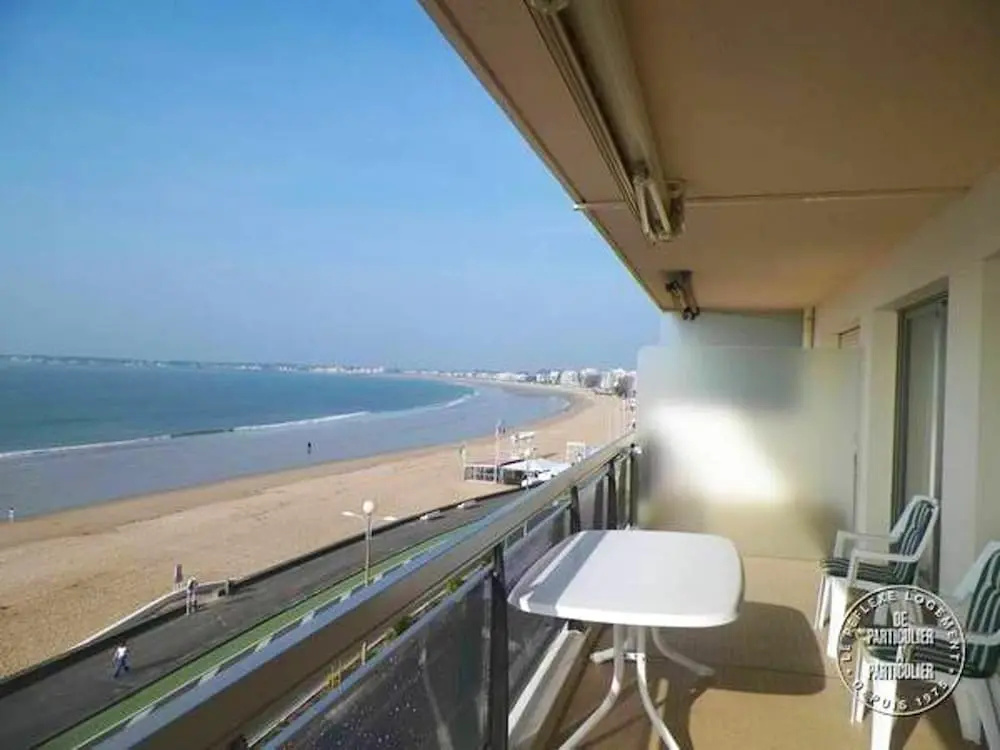 Apartment With 2 Bedrooms in La Baule-escoublac, With Wonderful sea View, Furnished Terrace and Wifi - 5 m From the Beach