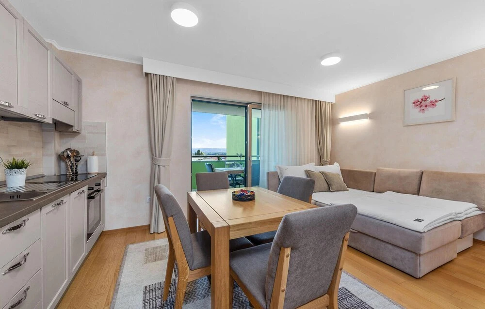 Amazing Apartment in Turanj With 1 Bedrooms, Indoor Swimming Pool and Swimming Pool