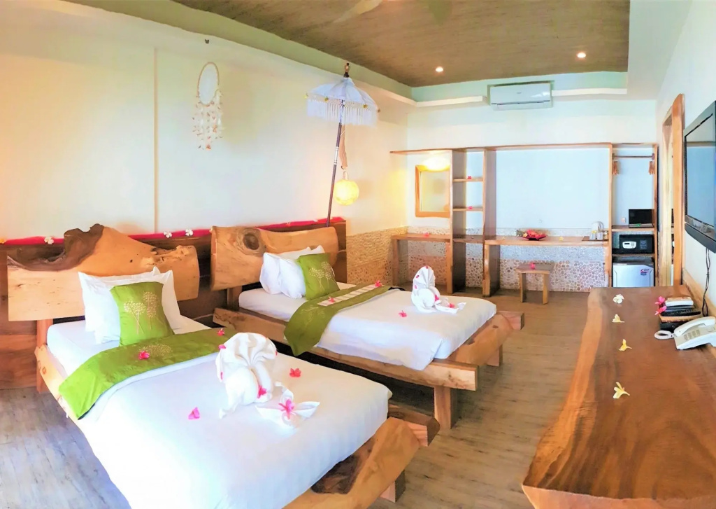 Samba Villas Beachfront View