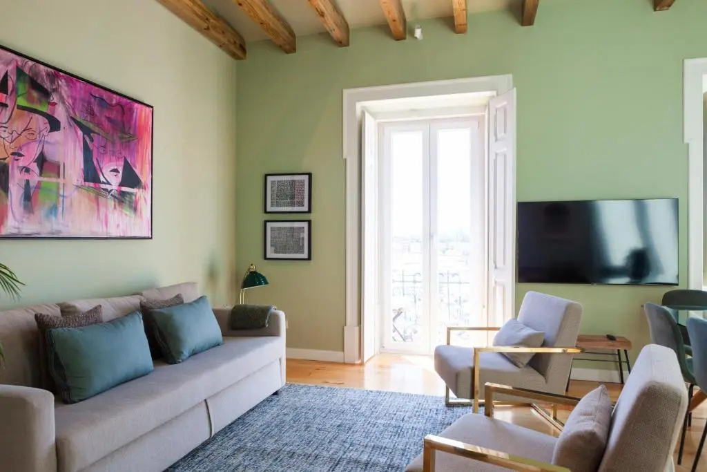 Lisbon Panoramic View -3Bedrs+3Baths+ Balconies+AC