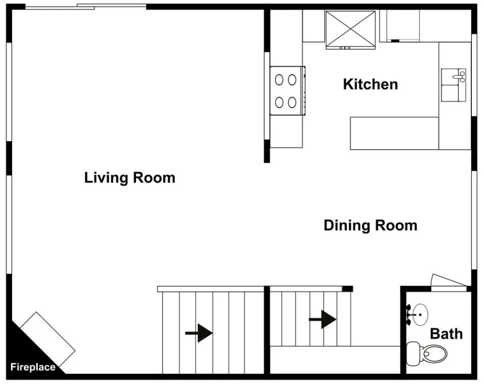 11bs3dmf 2 Bedroom Townhouse