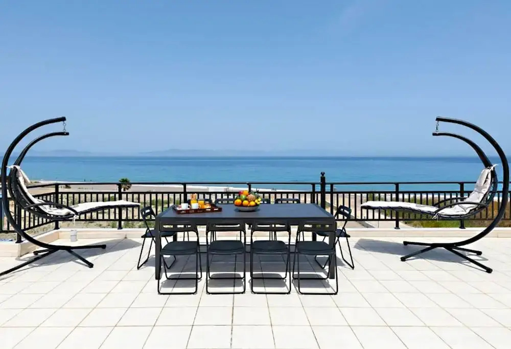 White and Blue Luxury Suites Rhodes