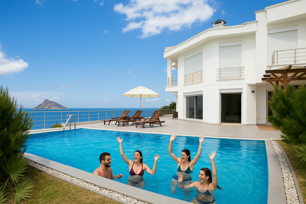 BD4123 Five Bedroomed Villa with Pool and Sea View