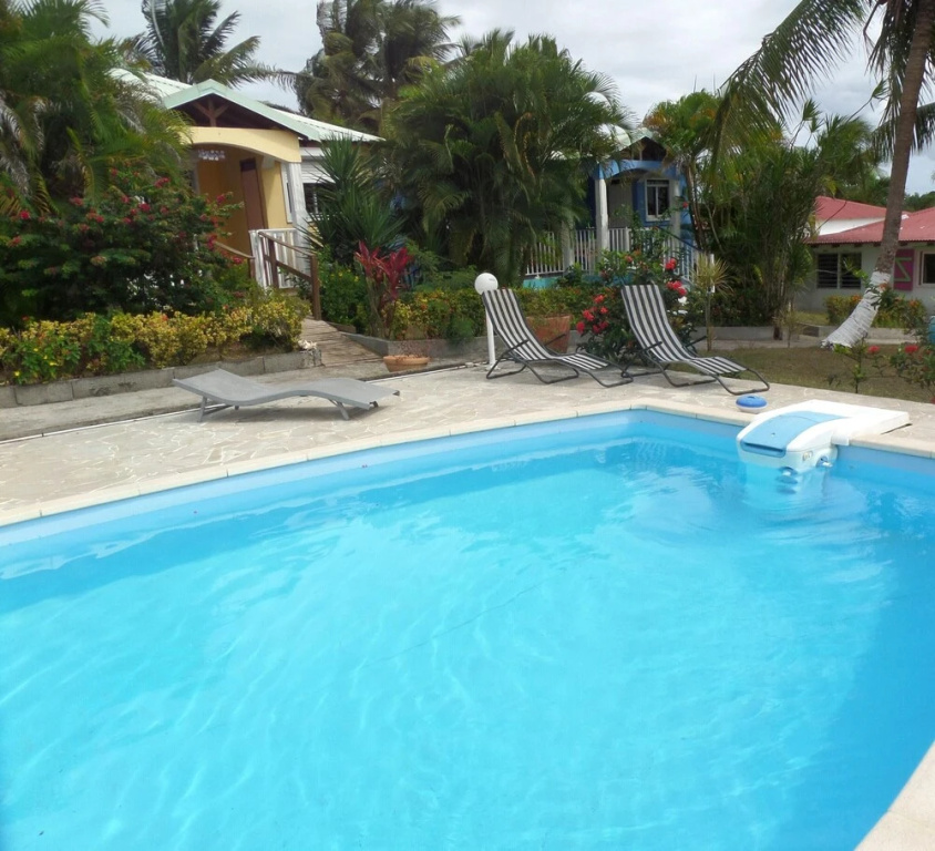 Studio in Petit-canal, With Wonderful Mountain View, Pool Access, Encl