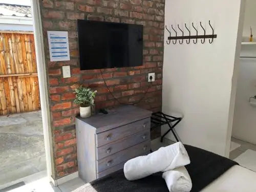 Secure garden flat