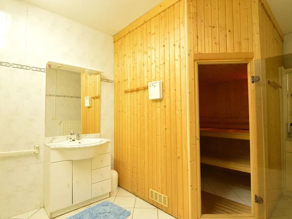 Modern Holiday Home in Ferrieres with Sauna