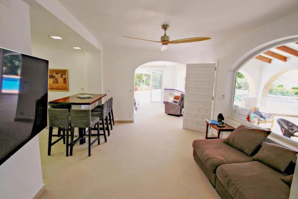 Los Terribles - sea view villa with private pool in Benissa