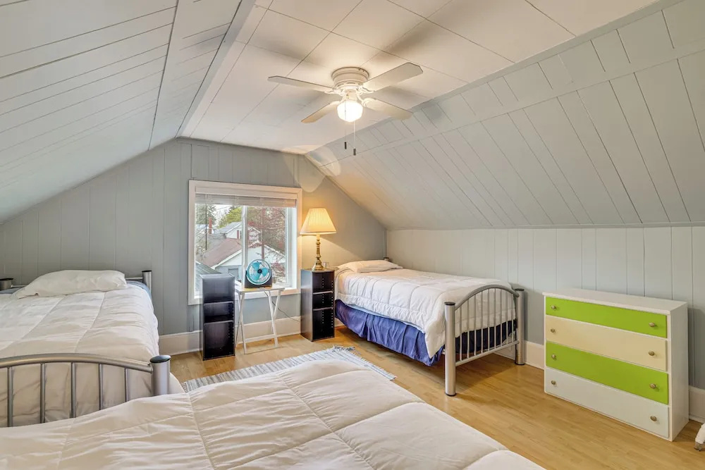 Ludington Home w/ 6 Bicycles < 1 Mi to Beach!