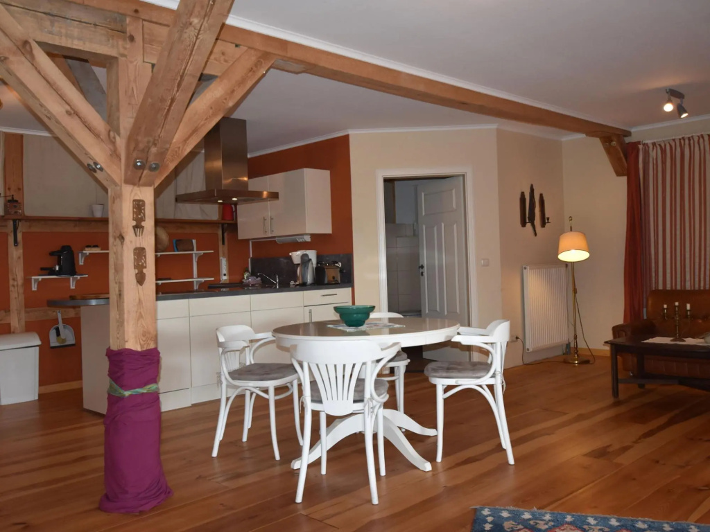 Rustic-style Apartment in Buschenhagen with Garden