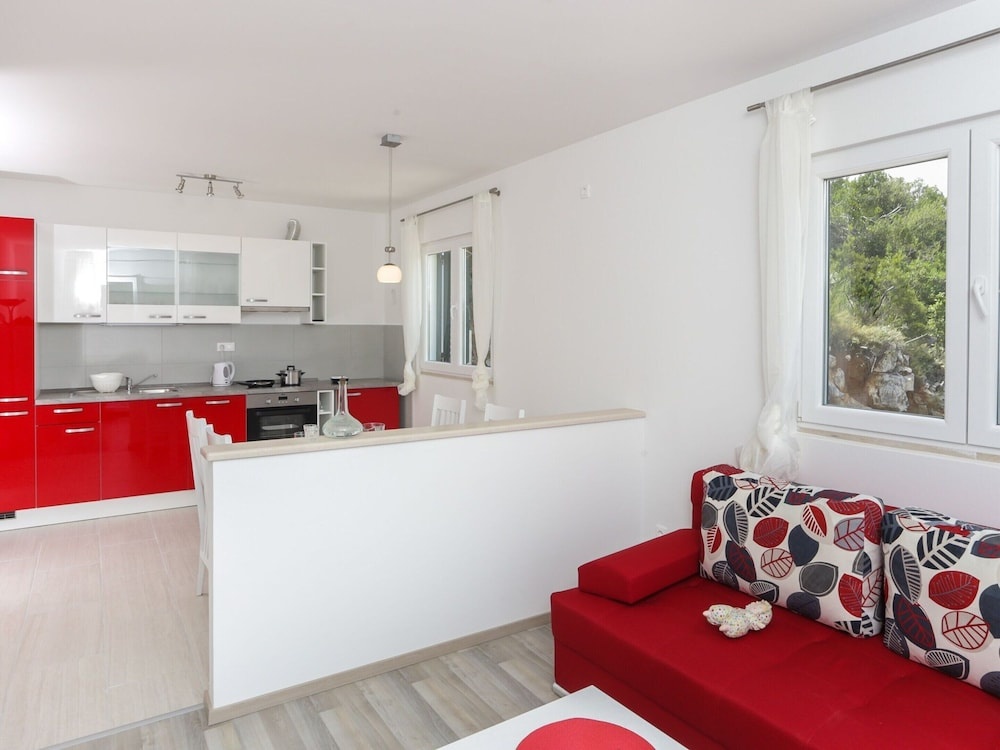 Apartments Posta - Deluxe One-bedroom Apartment With Balcony and Sea View - Apartman 8