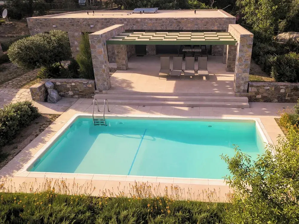 Ouzo Stone House 1 with private pool