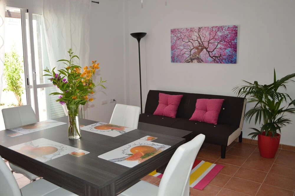 Ground floor apartment in Vera Playa, private patio, south facing