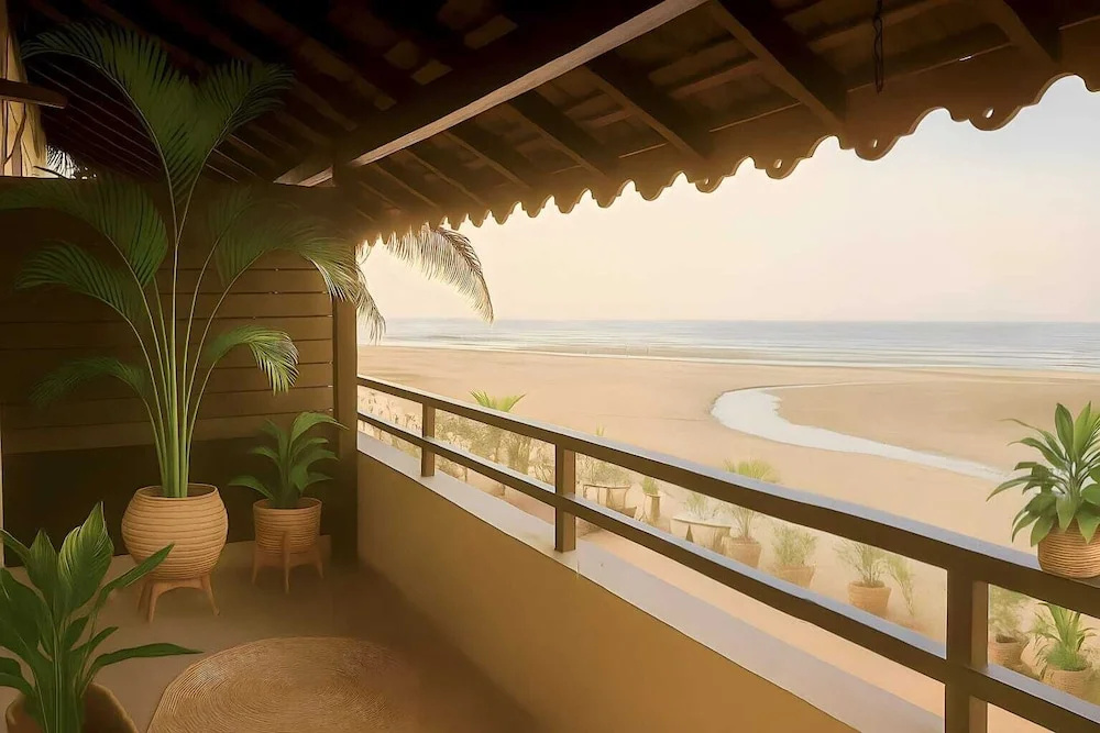Dolce Far Niente 4BHK Villa Ashwem Beach