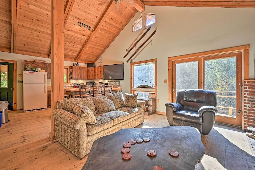 Remote Cabin w/ Fire Pit: 3 Miles to Stowe Mtn!