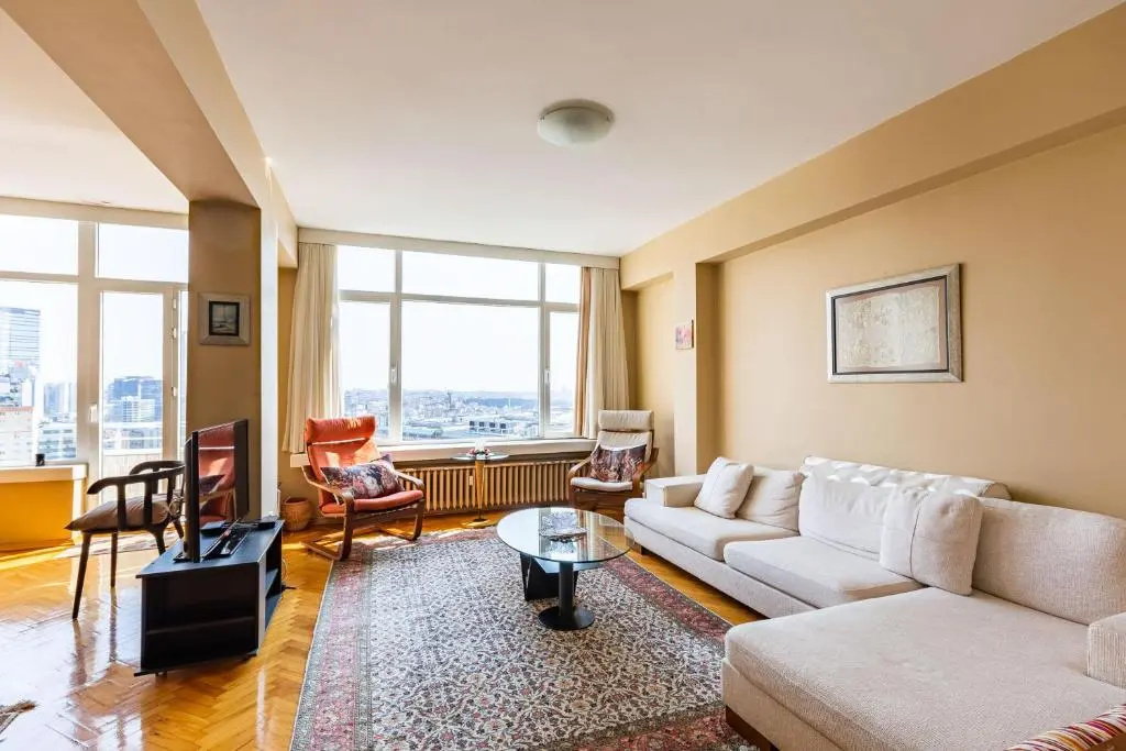 Pleasant Apartment with Impressive City View in Sisli