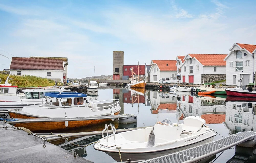 Nice Home In Sandve With House Sea View
