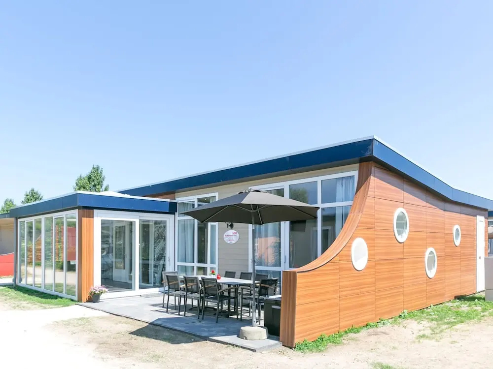 Bungalow in Netherlands With Garden Terrace
