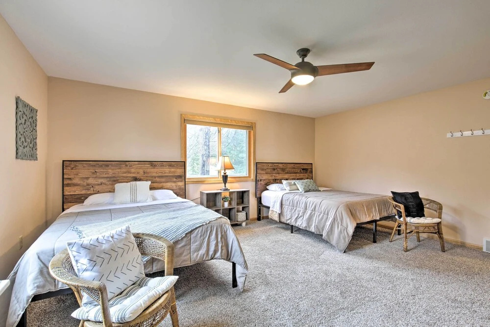 Cozy Dam Lake Escape w/ Dock, Yard & Water Access!