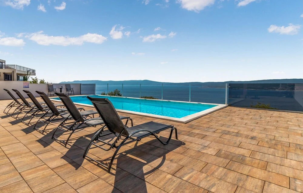 Amazing Apartment in Crikvenica With Outdoor Swimming Pool, Wifi and 3 Bedrooms