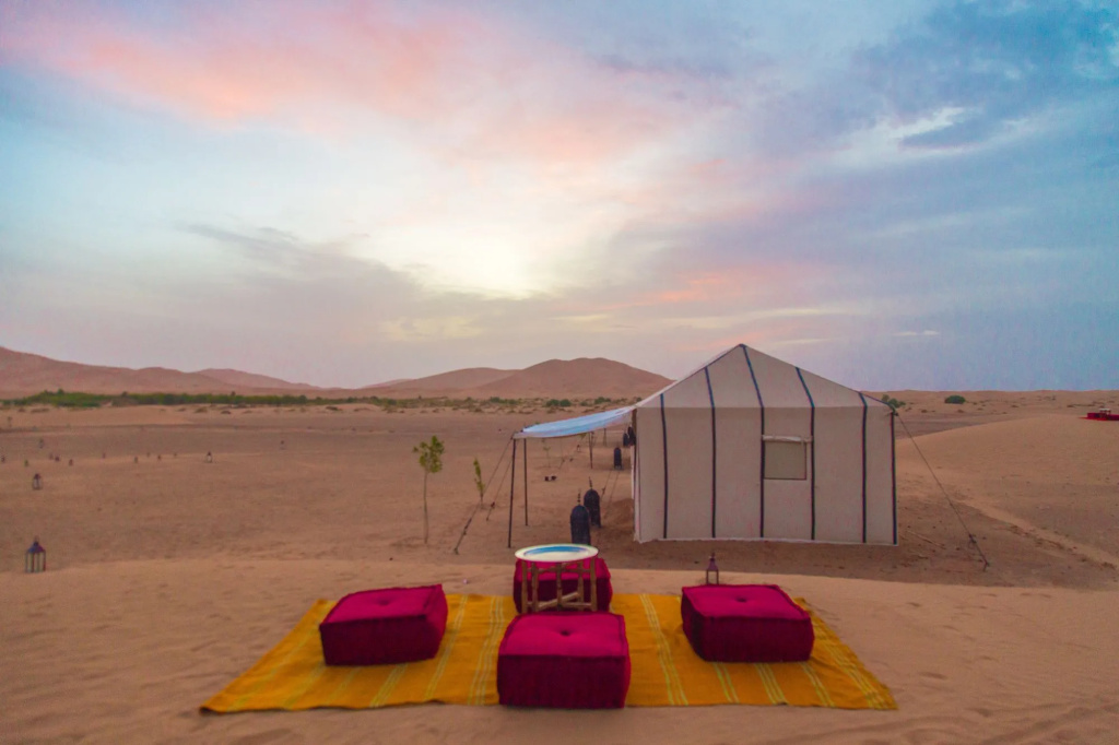 Over night at Merzouga Sahara Desert